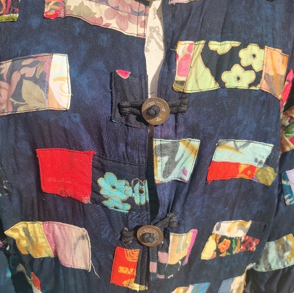 Nativewear Designs Large Multicolor Patchwork Jacket! - Picture 9 of 13